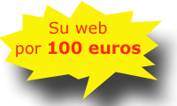 Su web por 100 euros